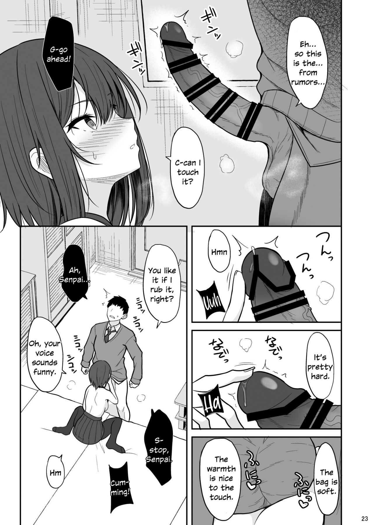 Hentai Manga Comic-Creampie a Cold Senior Without Permission-Read-21